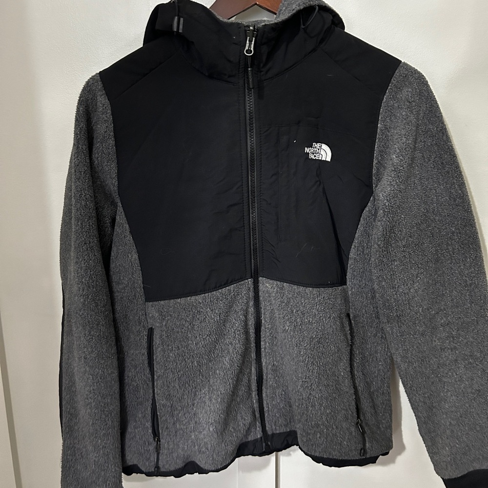 Northface gray Denali jacket